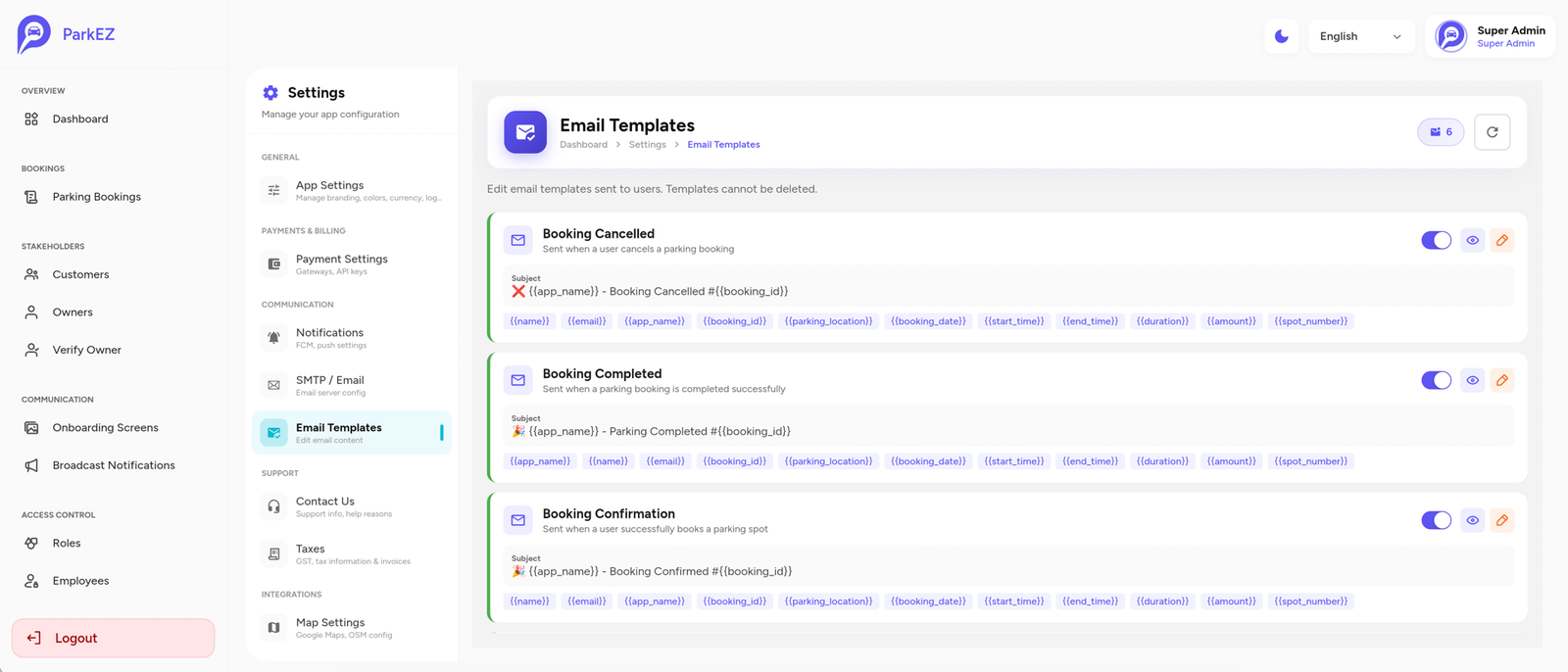 Email Templates