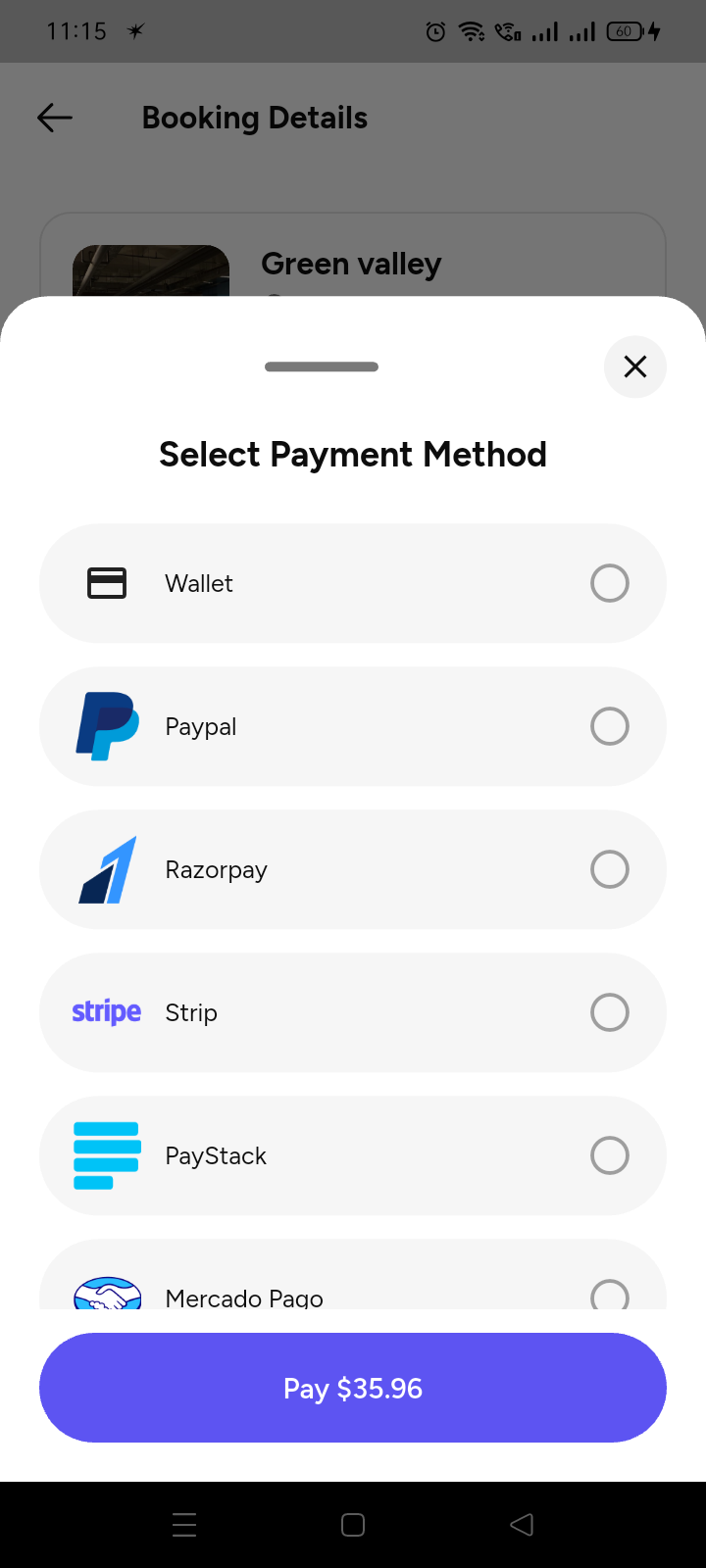 Payment Options
