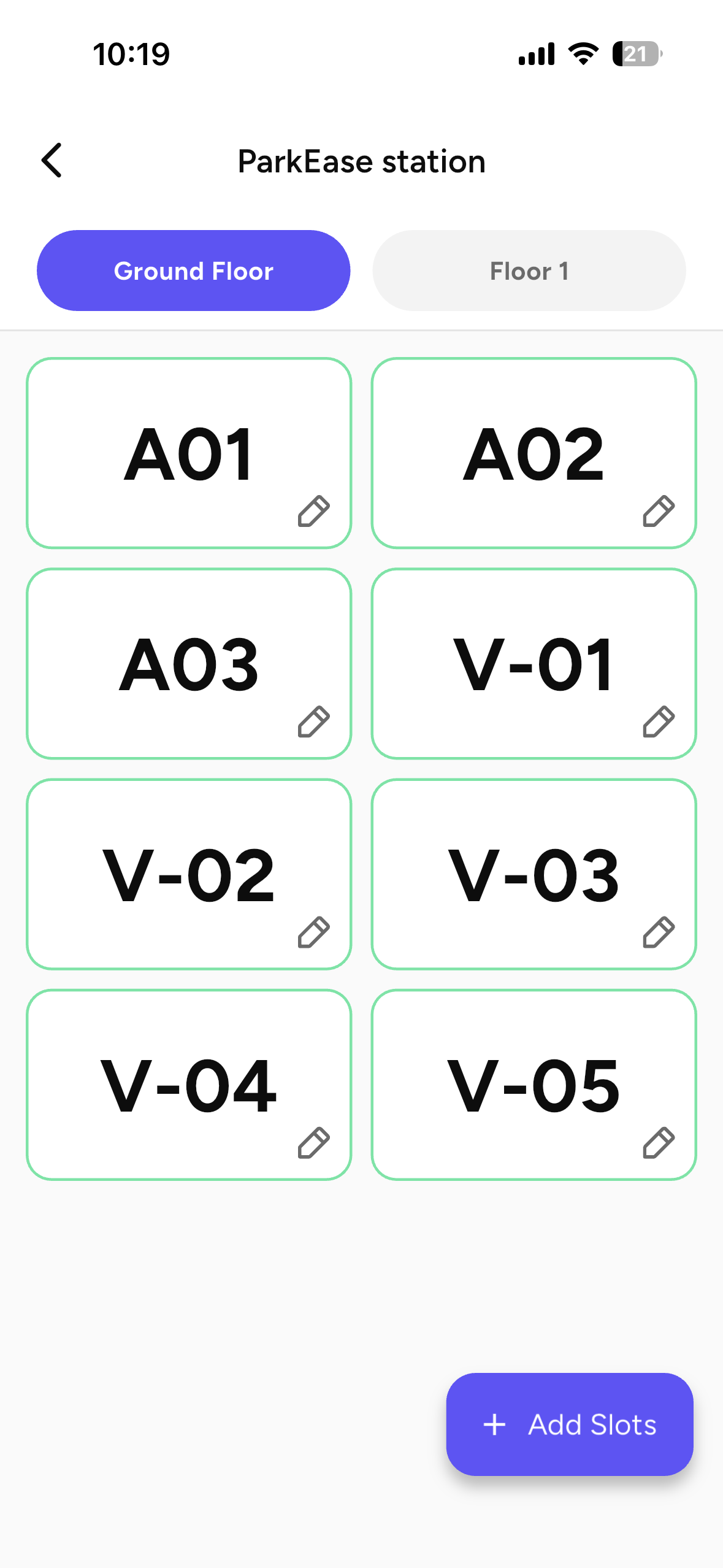 Slot Management