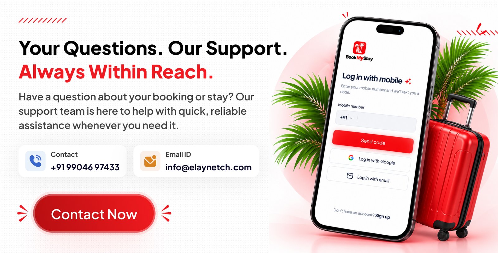 Contact us on WhatsApp for Inquiry and Support