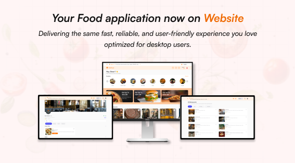 Go4Food – Customer Web App | Online Food Ordering Website for Multi-Restaurant Delivery