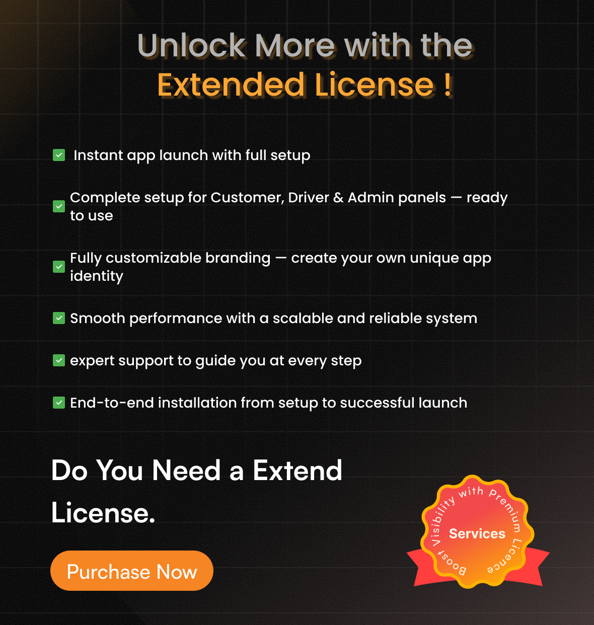 MyTaxi – Complete Flutter Taxi App | Full Taxi Booking Solution with Intercity & Parcel