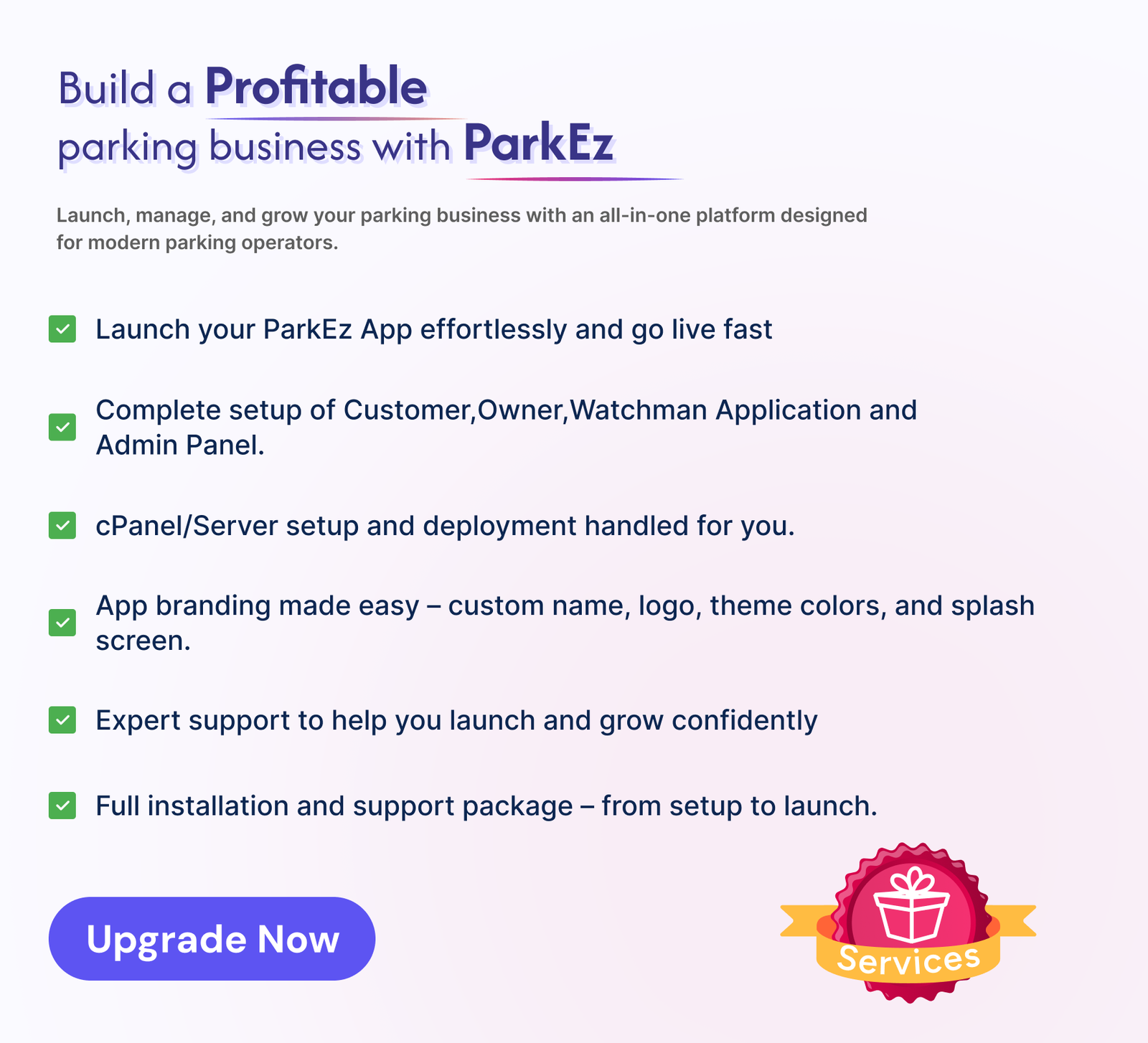 ParkEz | Flutter Smart Parking Booking and Management App With Admin Panel - 4