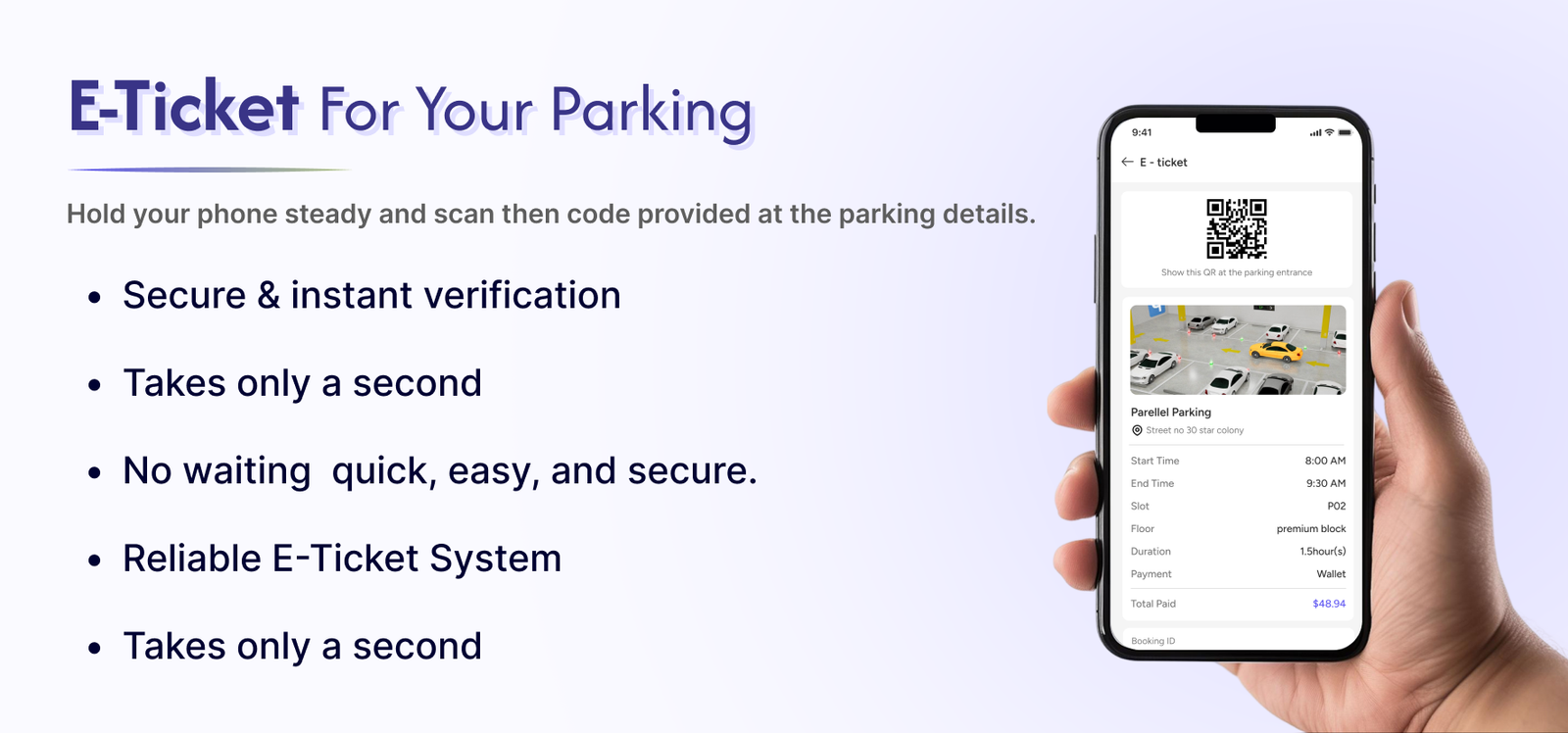 ParkEz | Flutter Smart Parking Booking and Management App With Admin Panel - 7