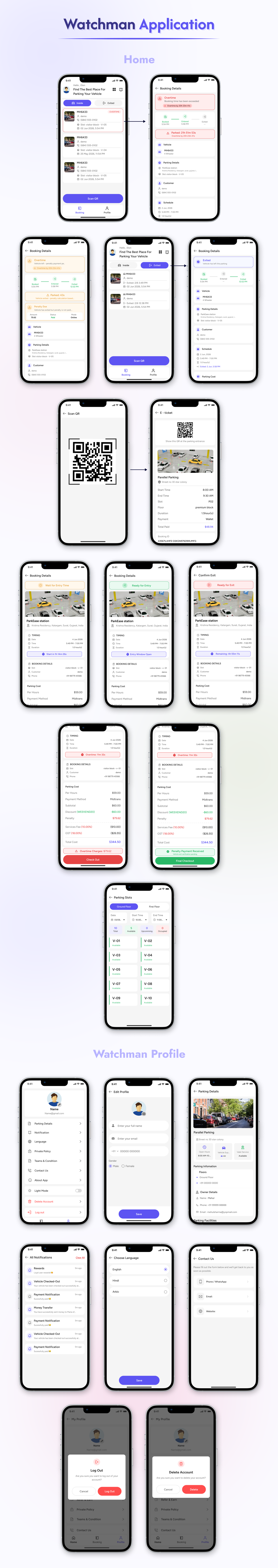 ParkEz | Flutter Smart Parking Booking and Management App With Admin Panel - 14